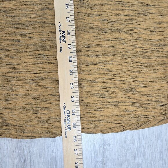 Hoodie T Shirt Men's Sz M Long Sleeved Two Toned Boho Gorp Core Y2K Hipster - Picture 4 of 7